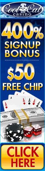 CoolCat - 400% Bonus + $50 Free