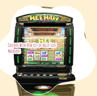 List of bally slot machines